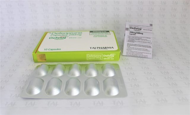Deferiprone Capsule 250mg (Defetaj)