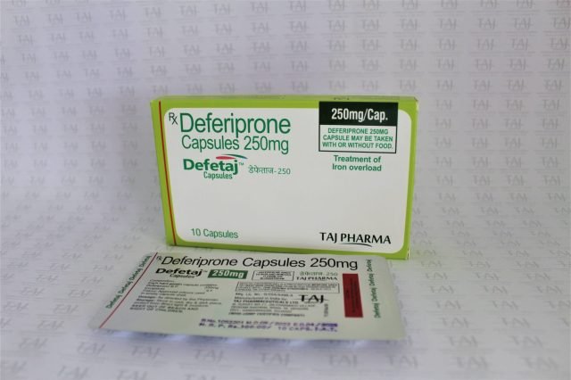 Deferiprone Capsule 250mg (Defetaj)