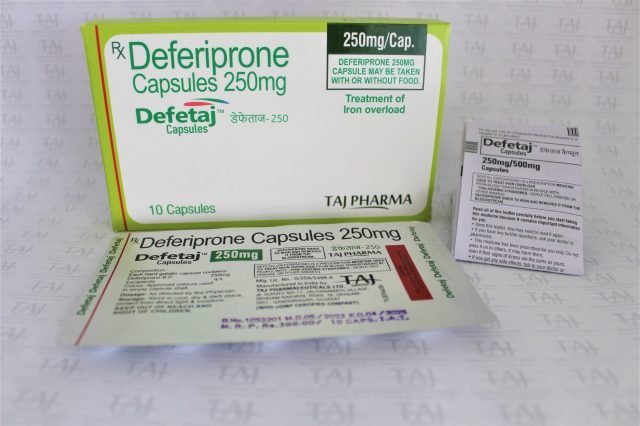 Deferiprone Capsule 250mg (Defetaj)