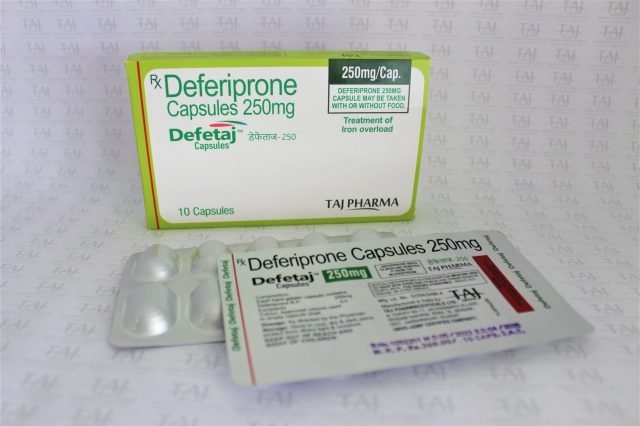 Deferiprone Capsule 250mg (Defetaj)