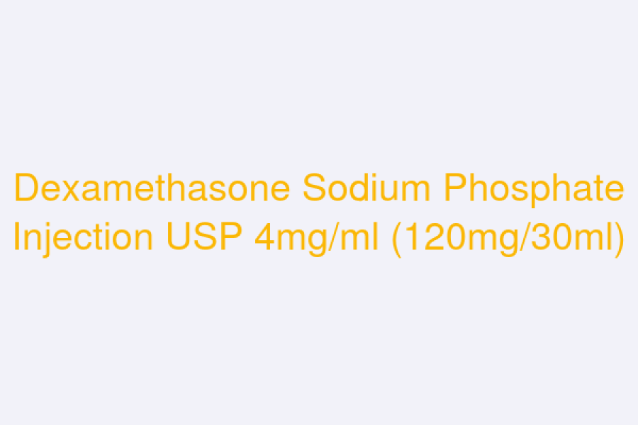 Dexamethasone Sodium Phosphate Injection USP 4mg/ml (120mg/30ml) (Dexataj)