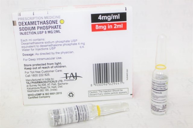 Dexamethasone Sodium Phosphate Injection USP 4 mg/ml (8mg/2ml)
