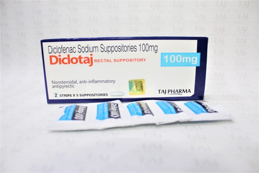 Diclofenac Sodium Suppository 100 mg