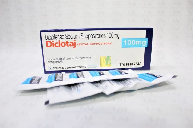 Diclofenac Sodium Suppository 100mg 