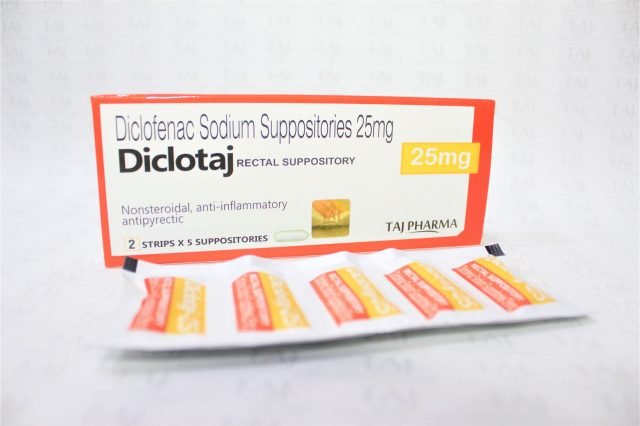 Diclofenac Sodium Suppository 25mg