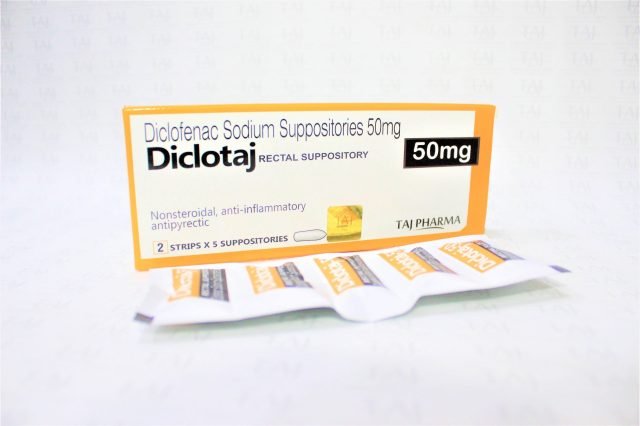 Diclofenac Sodium Suppository 50 mg