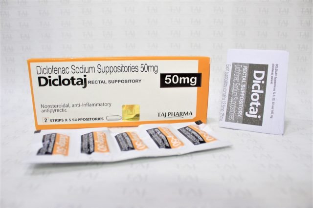 Diclofenac Sodium Suppository 50 mg