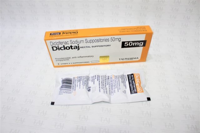 Diclofenac Sodium Suppository 50 mg