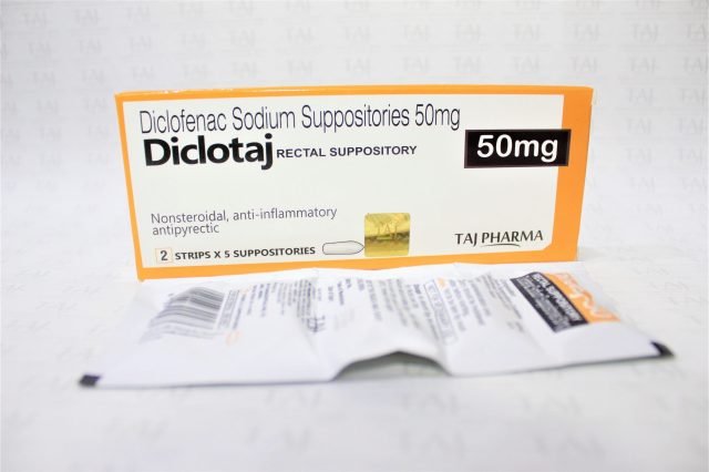 Diclofenac Sodium Suppository 50 mg