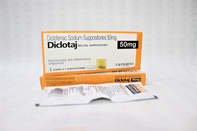 Diclofenac Sodium Suppository 50 mg