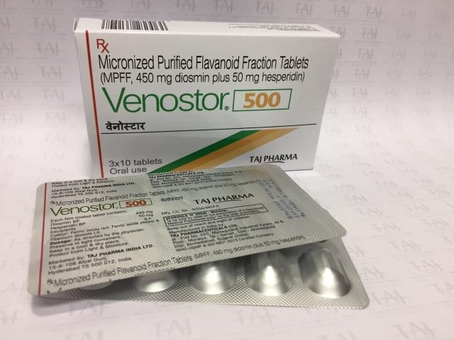 Micronized Purified Flavonoid Fraction Tablets 450mg+50mg