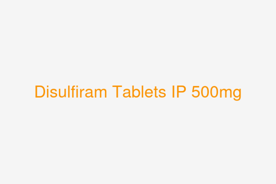 Disulfiram Tablets IP 500mg