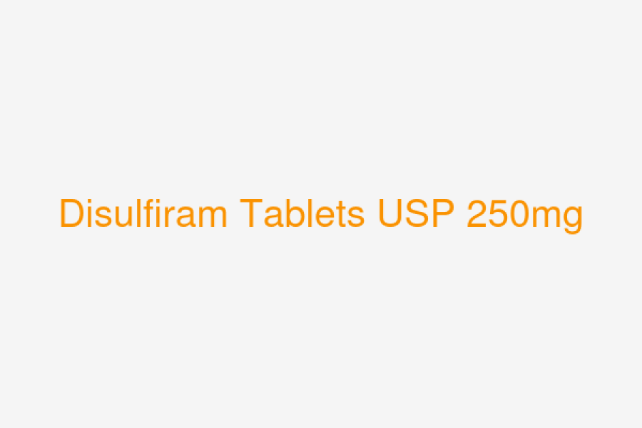 Disulfiram Tablets USP 250mg