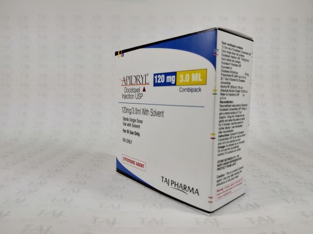 Docetaxel Injection USP 40mg/ml (120mg/3ml) With Solvent