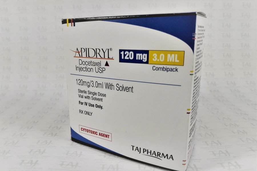 Docetaxel Injection USP 120mg/3.0ml With Solvent Taj Pharma