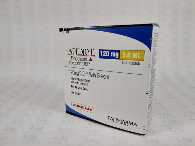 Docetaxel Injection USP 40mg/ml (120mg/3ml) With Solvent