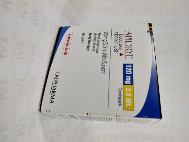 Docetaxel Injection USP 40mg/ml (120mg/3ml) With Solvent