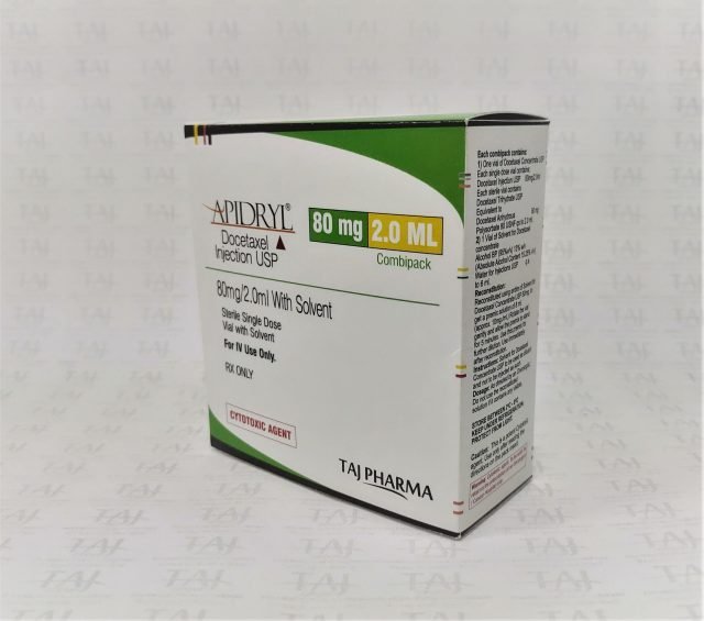 Docetaxel Injection USP 40mg/ml (80mg/2ml) With Solvent 