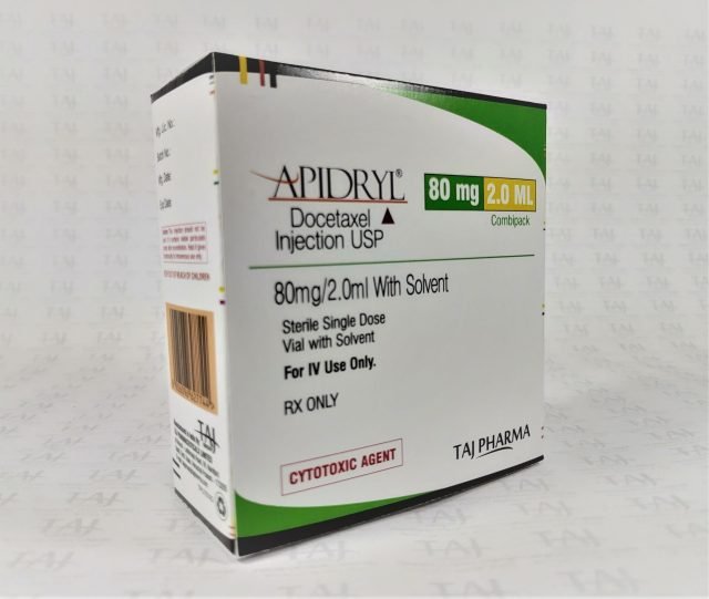 Docetaxel Injection USP 40mg/ml (80mg/2ml) With Solvent 