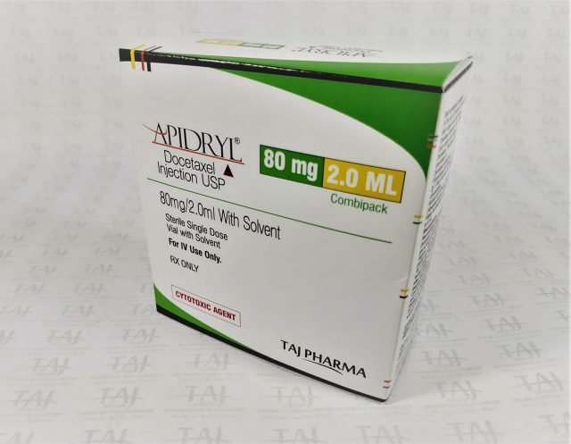 Docetaxel Injection USP 40mg/ml (80mg/2ml) With Solvent 