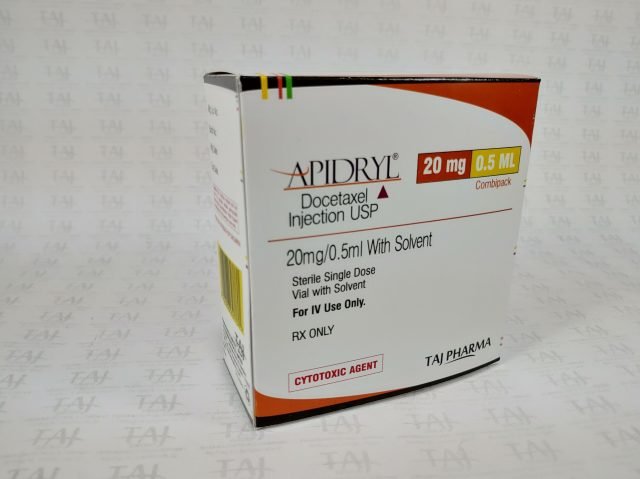Docetaxel Injection USP 40mg/ml (20mg/0.5ml) With Solvent 