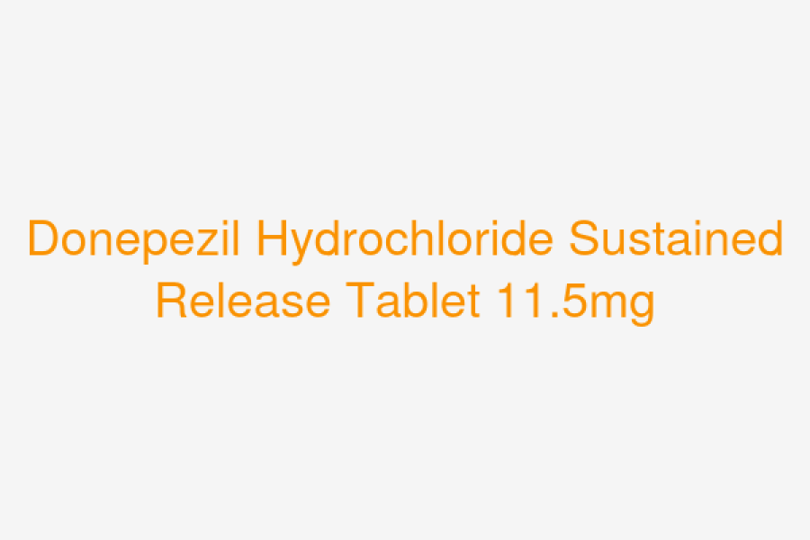 Donepezil Hydrochloride Sustained Release Tablet 11.5mg
