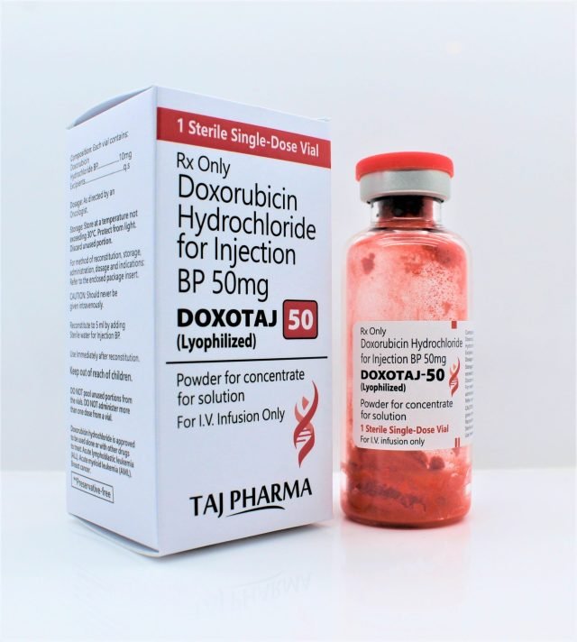 Doxorubicin Hydrochloride for Injection BP 50 mg