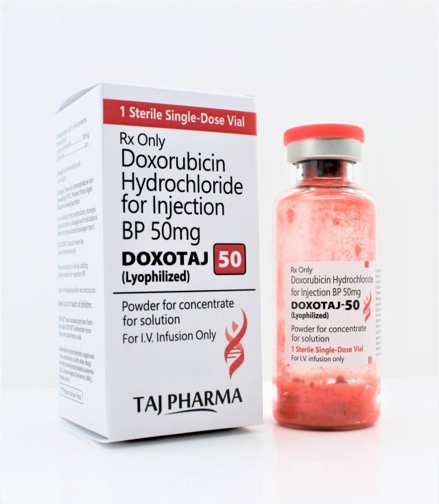 Doxorubicin Hydrochloride for Injection BP 50 mg