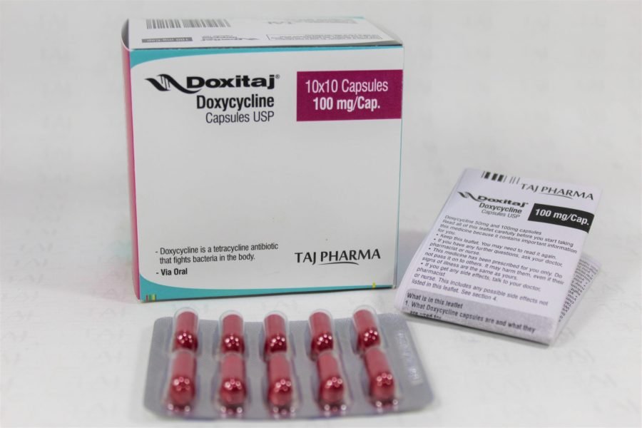 Doxycycline capsules USP 100mg Taj Pharma