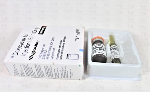 Doxycycline For Injection USP 100mg