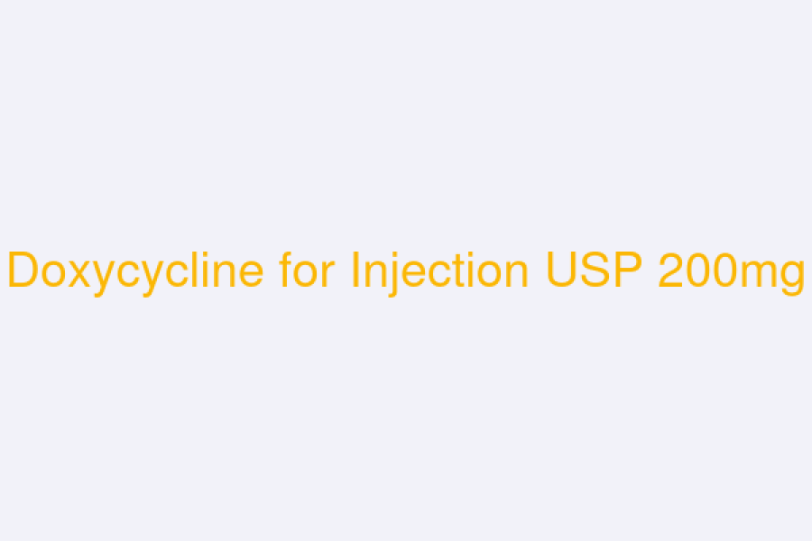 Doxycycline for Injection USP 200mg (Doxitaj)
