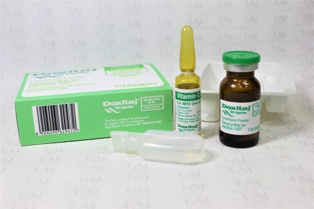Doxycycline for Injection USP 100mg