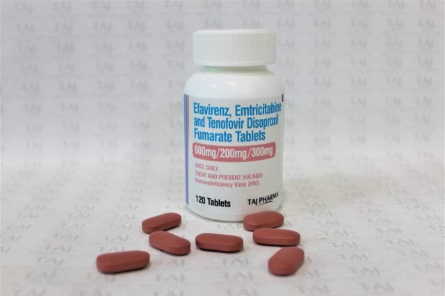 Efavirenz, Emtricitabine and Tenofovir Disoproxil Fumarate Tablets 600mg/200mg/300mg