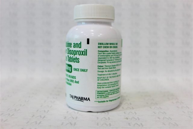 Emtricitabine and Tenofovir Disoproxil Fumarate Tablets 200mg/300mg