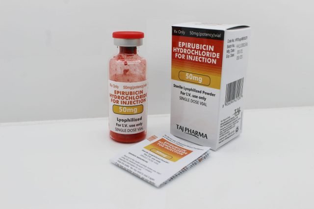 Epirubicin Hydrochloride for Injection 50mg