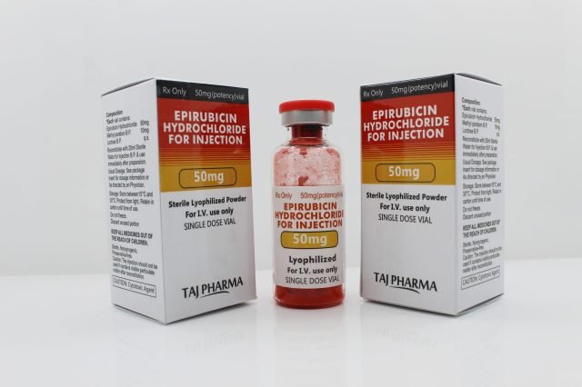 Epirubicin Hydrochloride for Injection 50mg