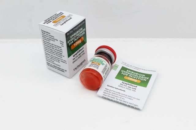 Epirubicin Hydrochloride for Injection 10mg