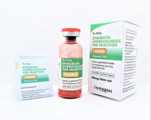 Epirubicin Hydrochloride for Injections 100mg