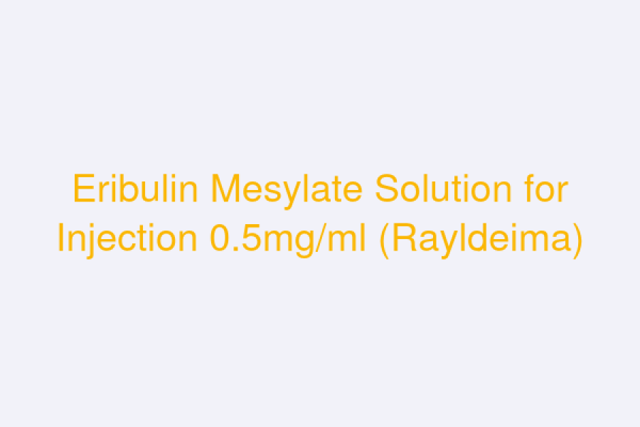Eribulin Mesylate Solution for Injection 0.5mg/ml (Rayldeima)