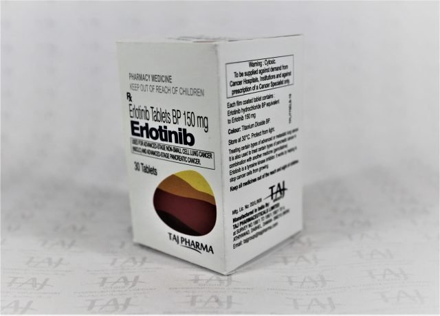  Erlotinib Tablets 150mg Taj Pharma India