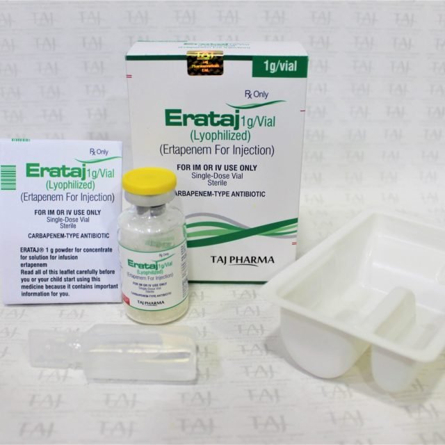 Ertapenem for Injection 1gm (Erataj)