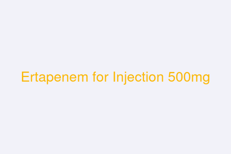 Ertapenem for Injection 500mg (Erataj)