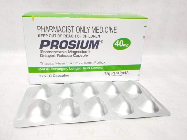 Esomeprazole Magnesium Delayed Release Capsules 40mg (Prosium)