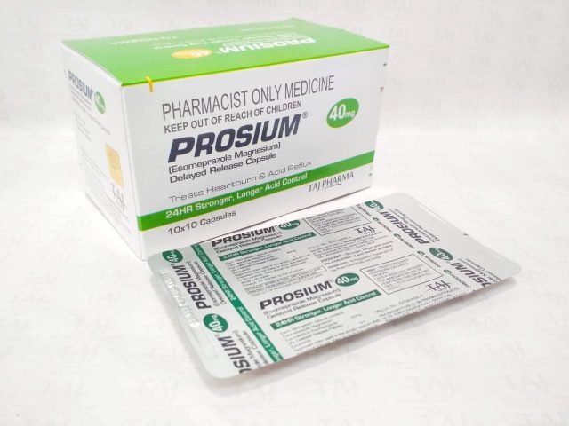 Esomeprazole Magnesium  Capsule (Prosium) 40 mg