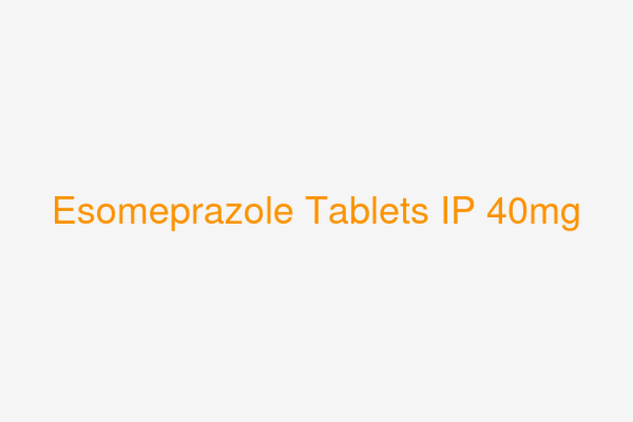 Esomeprazole Tablets IP 40mg