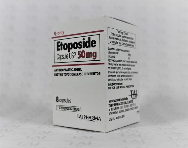  Etoposide Capsules USP 50mg Taj Pharma Mumbai