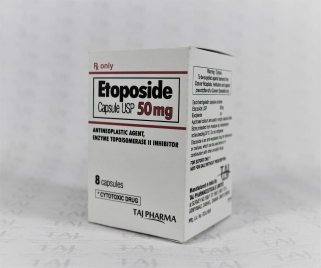 Etoposide Capsules USP 50mg Taj Pharma