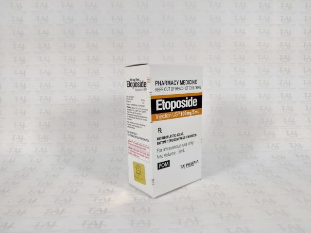 Etoposide Injection USP 	20mg/ml (100mg/5ml) 