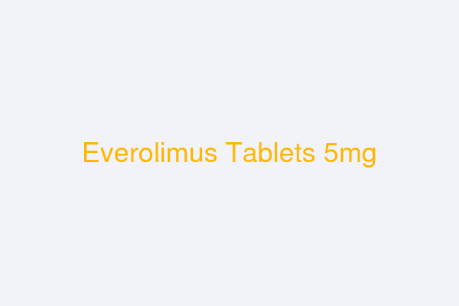 Everolimus Tablets 5mg