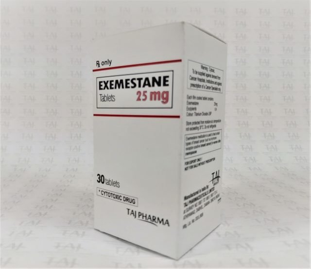  Exemestane Tablets 25mg Taj Pharma India